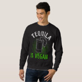 Sweatshirt Tequila Vegan Pour Vegan (Devant entier)
