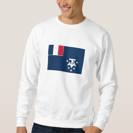 Sweatshirt Terres australes françaises de l'Antarctique (Devant)