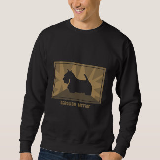 Sweatshirt terreux de Terrier d'écossais
