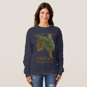 Sweatshirt Territoire de l'Oregon Arbre Le Sapin de Douglas (Devant entier)