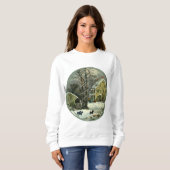 Sweatshirt Tervueren écossais Hiver à l'ancienne (Devant entier)