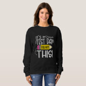 Sweatshirt Test Day C'est Test Day Vous avez ce professeur St (Devant entier)