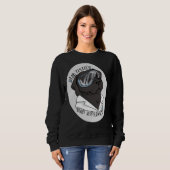 Sweatshirt Test du laboratoire noir (Devant entier)