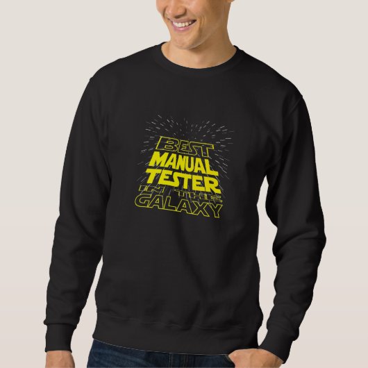 Sweatshirt Tester manuel Cool Galaxy Job (Devant)