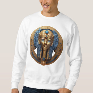Sweatshirt Tête de Dieu d'Égypte dorée