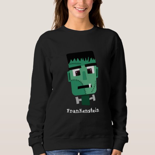 Sweatshirt Tête de monstre de Frankenstein (Devant)