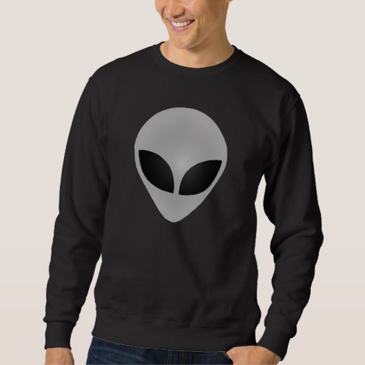 Sweatshirt Tête étrangère paranormale (Devant)