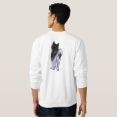 Sweatshirt Têtes Husky et Queues (Dos entier)