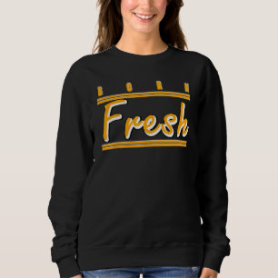Sweatshirt Têtes Nées Fraîches Basketball OG Jaune Toe 1s Cor