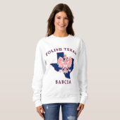 Sweatshirt Texan polonais Babcia (Devant entier)