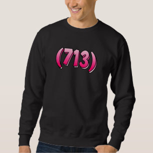 Sweatshirt Texas 713 Indicatif régional Houston Pasadena Pear