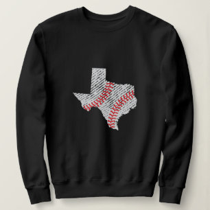 Sweatshirt Texas Baseball Maman Personalized Baseball Stittin