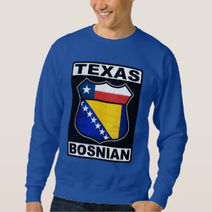 Sweatshirt Texas Bosniaque Américain
