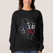 Sweatshirt Texas Chica Texas (Devant)