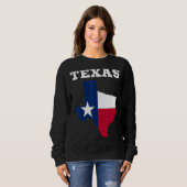 Sweatshirt Texas Flag Texas State (Devant entier)