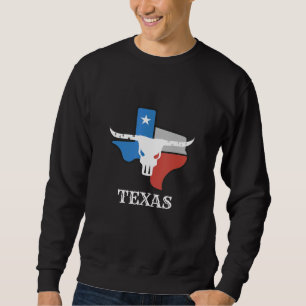 Sweatshirt Texas Longhorn Texan Bull Lone Star State Texas