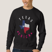 Sweatshirt Texas Pride Dans Texas State Ou Texas Chica (Devant)