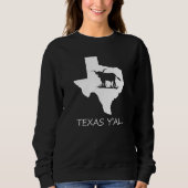 Sweatshirt Texas Y'all 1 (Devant)