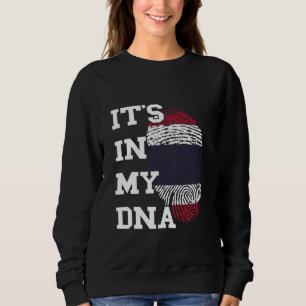 Sweatshirt Thaïlande C'est Dans Mon Empreinte Digitale Drapea