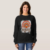 Sweatshirt Thankful Grateful Blessed Mimi Fall Pumpkin Thanks (Devant entier)