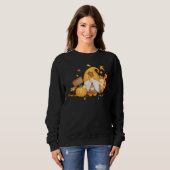 Sweatshirt Thanksgiving Avec Mes Gnomes Automne Saison Femmes (Devant entier)