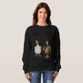 Sweatshirt Thanksgiving Big Chicken It ll Be Fun Turkey (Devant entier)