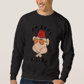 Sweatshirt Thanksgiving Friendly Turkey (Devant)