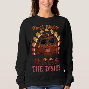 Sweatshirt Thanksgiving Les Plus Susceptibles De Faire Les Pl