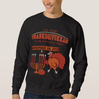 Sweatshirt 'Thanksgivukkah de fête