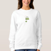 Sweatshirt Thé à bulle Matcha (Devant)