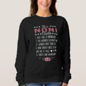 Sweatshirt The A Noni Code Grandma Mothers Day (Devant)