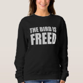 Sweatshirt The bird is freed 1 (Devant)