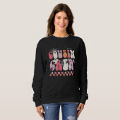 Sweatshirt The Boo Cousin Crew  Cute Retro Halloween Fall Sea (Devant entier)