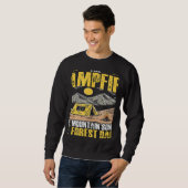 Sweatshirt The Campfire Forest Camp Travel Hiking Camper Camp (Devant entier)