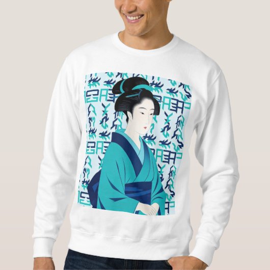 Sweatshirt The Essence of Geisha (Devant)