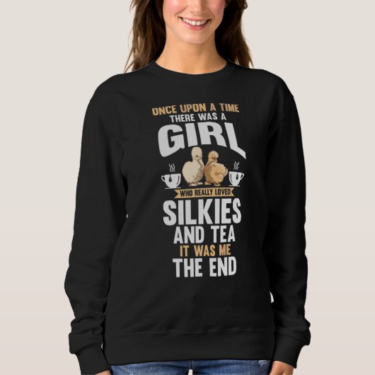 Sweatshirt Thé Et Poulets De Silkie (Devant)