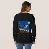 Sweatshirt The Howling Wolf 🐺 (Dos entier)