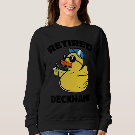 Sweatshirt The Legend Has Retired Deckhand (Devant)