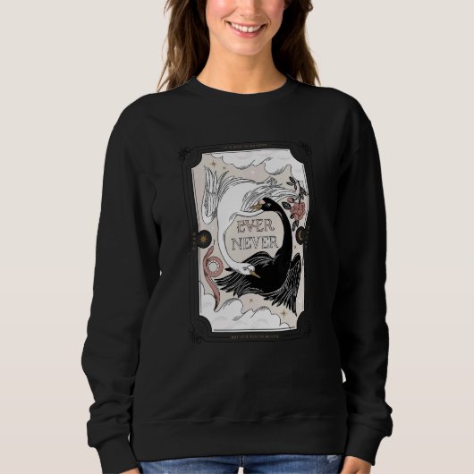 Sweatshirt The School for Good and Evil Ever Never Black & Wh (Devant)