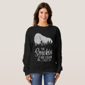 Sweatshirt The Smokies Are Calling And I Must Go  Smoky Mount (Devant entier)
