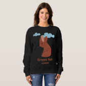 Sweatshirt Thé vert (Devant entier)