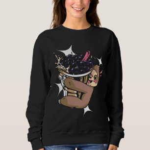 Sweatshirt Thé Vert Boba Et Taro Et Thé De Lait Avec Joli Slo