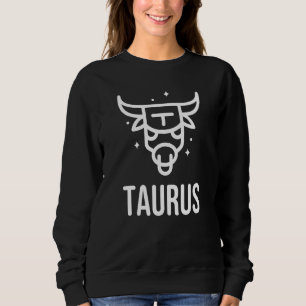 Sweatshirt Thème astral Taureau Signe Zodiaque Astrologie Des