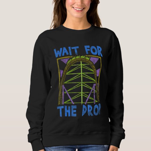 Sweatshirt Thème inspiré de Rollercoaster Carnaval connexe du (Devant)