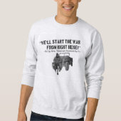 Sweatshirt Theodore Roosevelt, T-shirt de 2ÈME GUERRE (Devant)