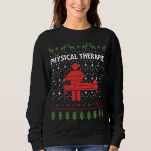 Sweatshirt Thérapeute physique Noël laid