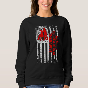 Sweatshirt Thérapeute récréative Thérapie récréative Rt 36