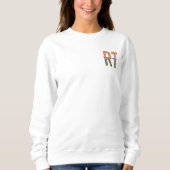 Sweatshirt Thérapeute respiratoire RT Appréciation Cadeau (Devant)