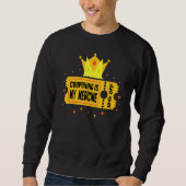 Sweatshirt Thérapie Couponing Est Mon Hobby De Médecine Thrif (Devant)