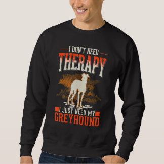 Sweatshirt Thérapie Greyhound Whippet Galgo